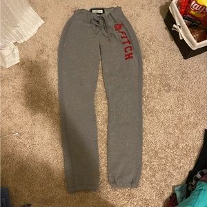 Abercrombie and fitch low waisted sweatpants